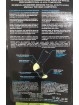 CALCETIN COOLMAX PRESSOR 2 Pares. - Color 01.62 Negro-Amarillo Neon - T- L