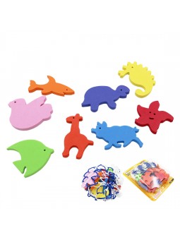 SET ANIMALES FOAM