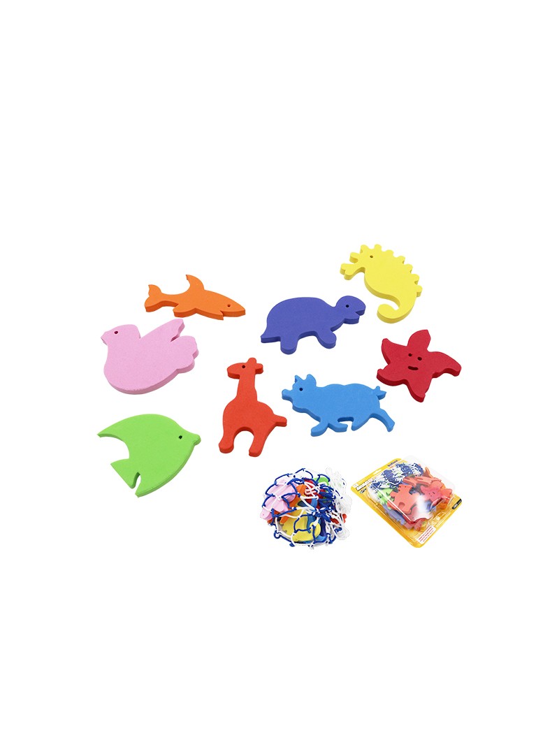 SET ANIMALES FOAM