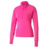 CAMISETA Ignite 1-4 Zip Luminous Pink- T- XS