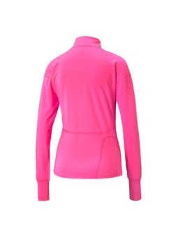 CAMISETA Ignite 1-4 Zip Luminous Pink- T- XS