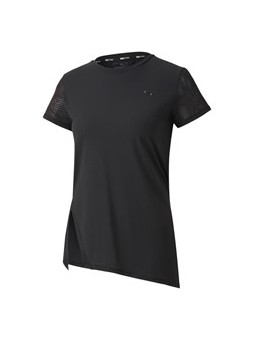 CAMISETA Studio Lace SS Tee Puma Black- T- S