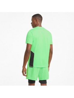 RUN FAVORITE SS TEE- Elektro Green-Pu- USM T- S