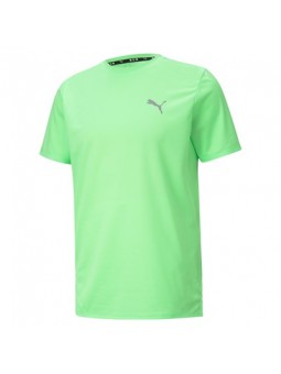 RUN FAVORITE SS TEE- Elektro Green-Pu- USM T- S