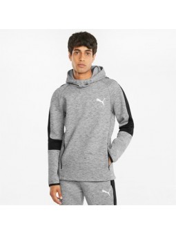 SUDADERA EVOSTRIPE Hoodie-Medium Gray Heather