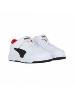 Puma Rebound Layup Lo SL V PS Puma W- 12- Blanco-Negro PEQ -