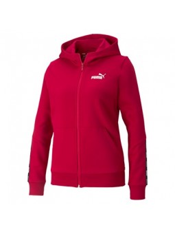 SUDADERA PUMA POWER Full-Zip-Persian Red-