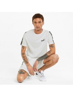 ESS - Tape Tee-Puma White-