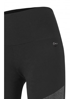 LEGGINGS SUPPLEX 1553-7 C11 NEGRO-GRIS-N-GRIS VIGORE T.XS