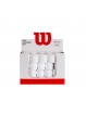 Caja 60 overgrips wilson blanco pro perforados