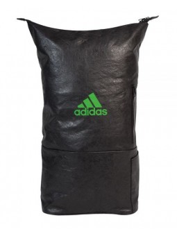 Mochila adidas multigame negro verde