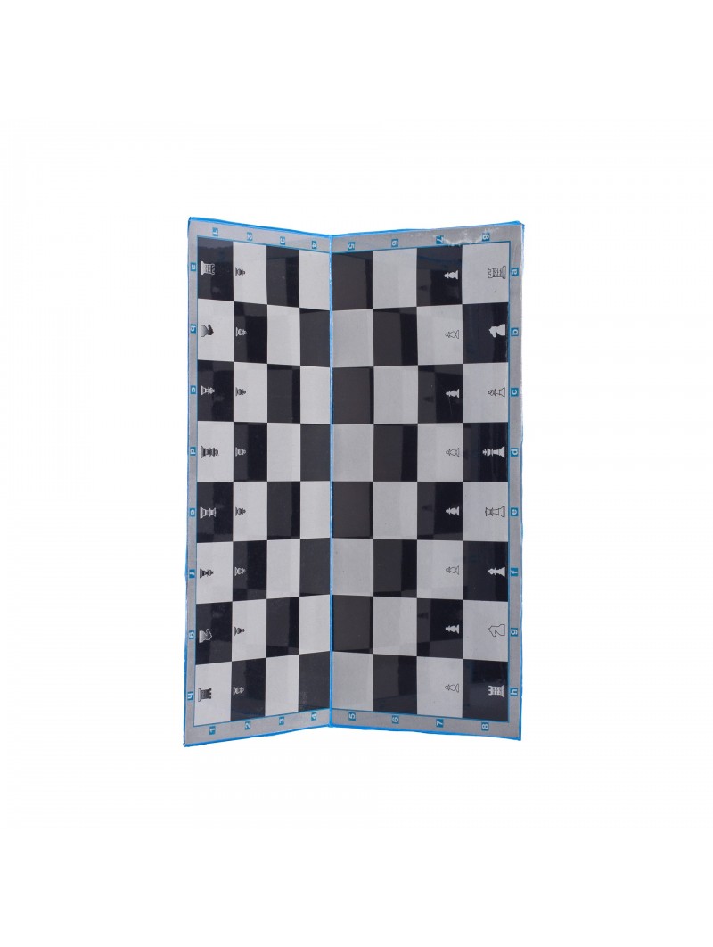 Tablero ajedrez 33 cm plegable -incluye fichas-