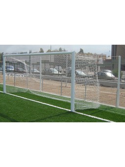 Juego redes fútbol 11 3 mm linea premium tipo cajón