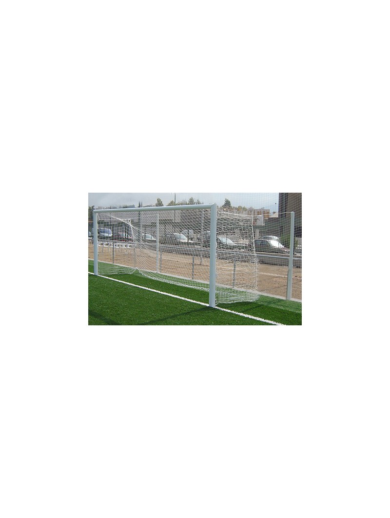 Juego redes fútbol 11 3 mm linea premium tipo cajón