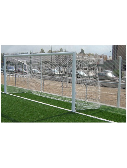 Juego redes fútbol 11 3 mm linea premium tipo cajón