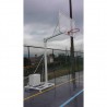 Juego canastas baloncesto deluxe monotubo tubo 100 trasladable 2 ruedas con carro  -sin tablero, aro