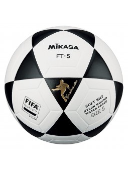 Balón fútbol 11 mikasa ft-5 cuero sintético termosoldado