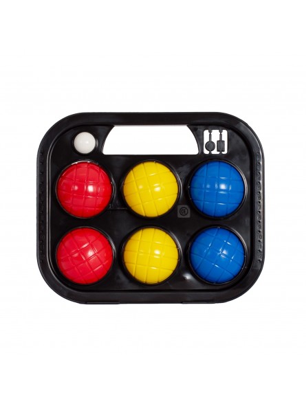 Juego 6 bolas petanca pvc