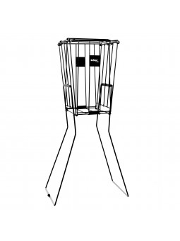 Cesta portapelotas tenis/pádel estructura metálica softee