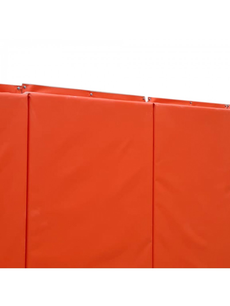 Metro lineal de panel tapizado con lona para proteccion de 2m altura y grosor 60mm