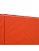 Metro lineal de panel tapizado con lona para proteccion de 2m altura y grosor 60mm
