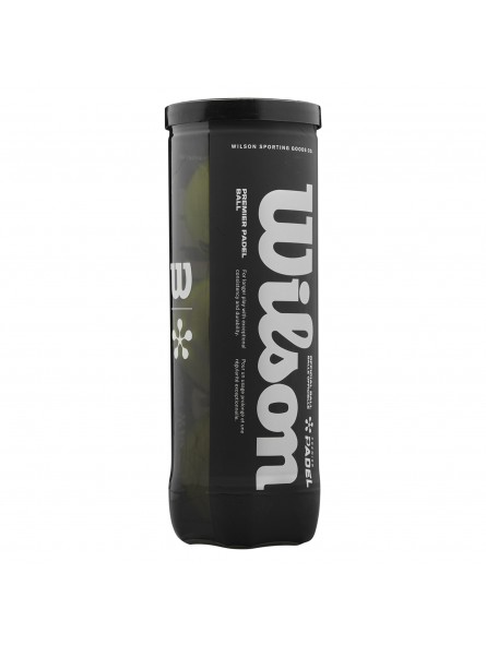 Bote 3 pelotas pádel wilson premier