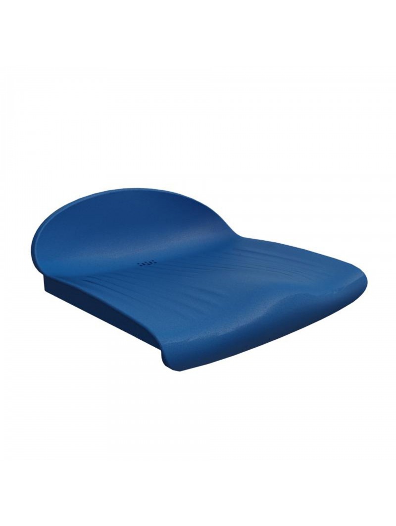 Asiento pvc sin respaldo spark sr m4 azul