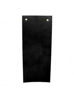 Colchoneta aeróbic con ollados negra