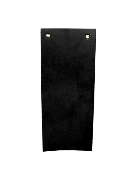 Colchoneta aeróbic con ollados negra