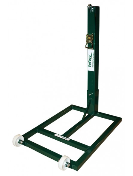 Juego postes tenis trasladables cuadrados 80x80mm