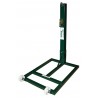 Juego postes tenis trasladables cuadrados 80x80mm
