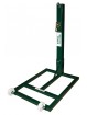 Juego postes tenis trasladables cuadrados 80x80mm