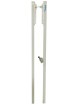 Juego postes voleibol fijos de aluminio seccion cuadrada 80x80mm