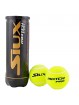 Bote 3 pelotas padel siux match pro