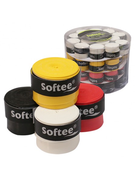 Tarro 60 overgrips softee multicolor adhere