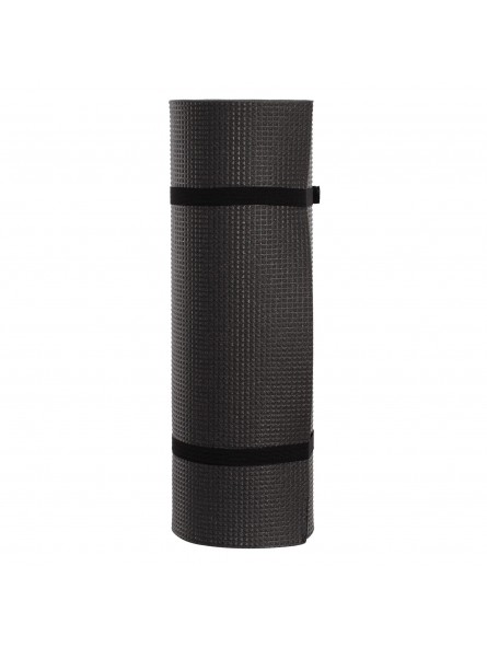 Colchoneta camping monocolor negro