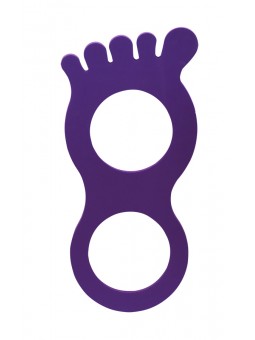 Lote 4 minitapices pie, mano, limón y fantasma