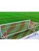 Juego redes futbol 7 4 mm polipropileno malla 120 bicolor