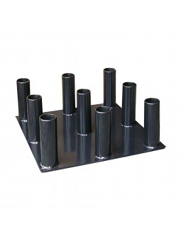 Soporte vertical barras softee 30mm