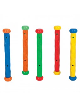 Juego 5 bastones buceo flexibles