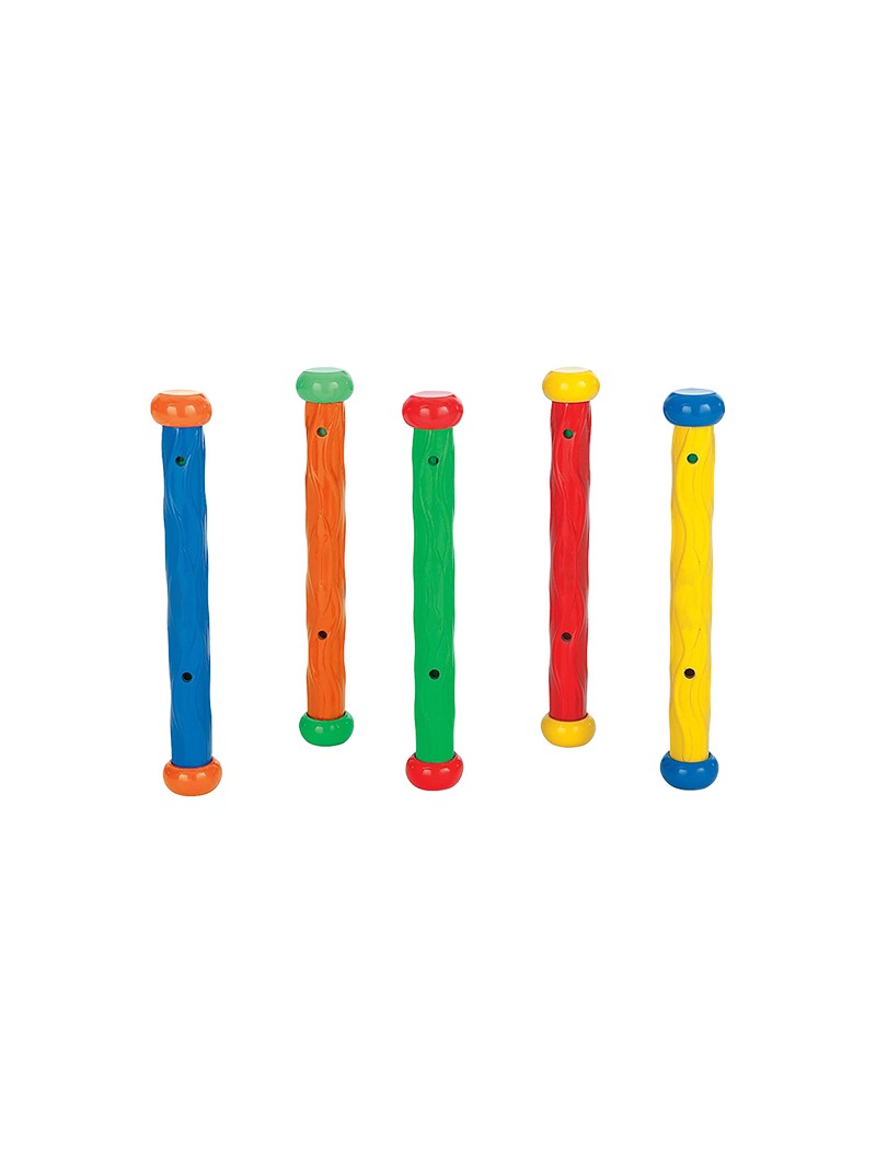 Juego 5 bastones buceo flexibles