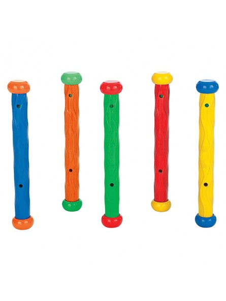 Juego 5 bastones buceo flexibles