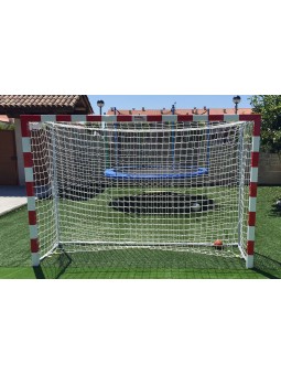 Juego cortinas amortiguadoras fútbol sala/balonmano 3mm linea premium blanco