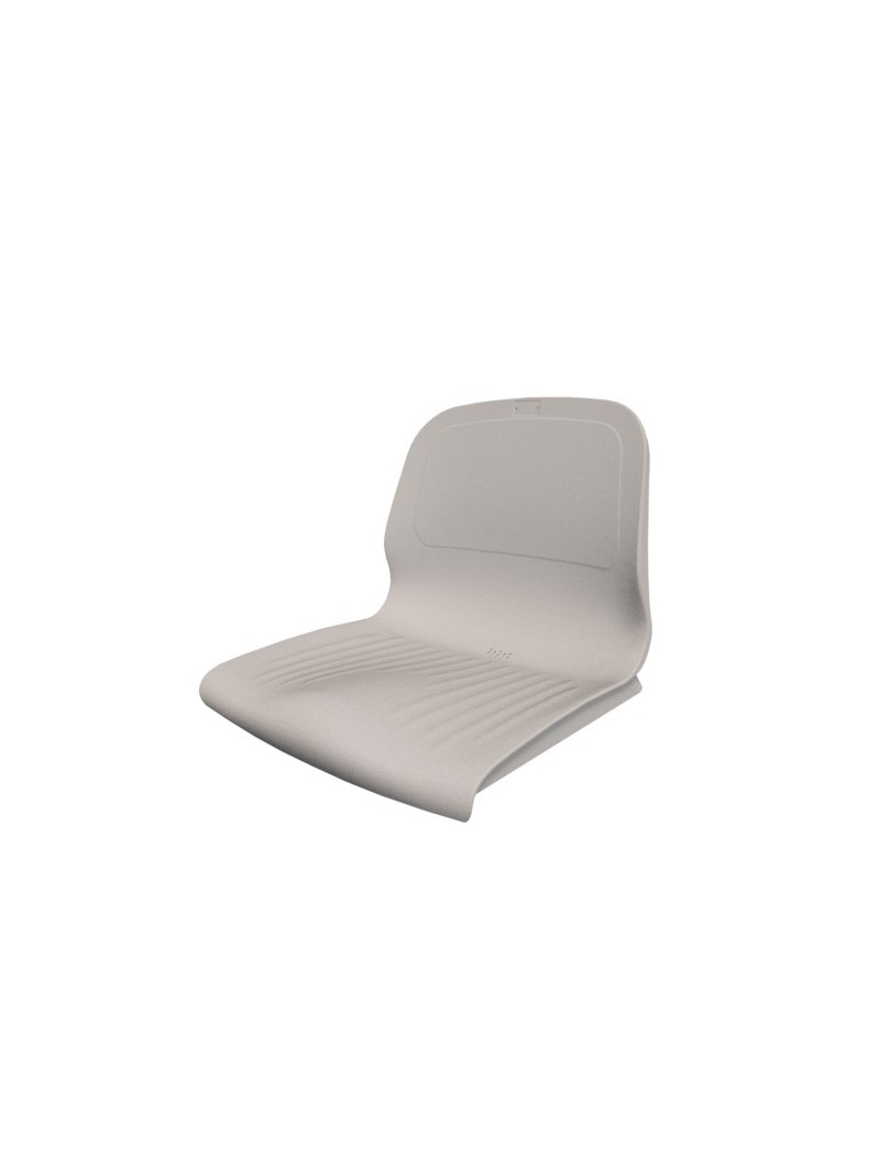 Asiento pvc con respaldo spark cr m4 blanco