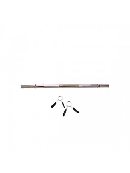 Barra alzamiento 1,50mt con fijaciones muelle
