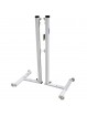 Juego postes bádminton aluminio deluxe tubo 90mm
