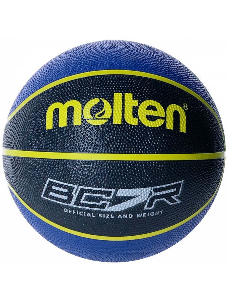 Balón molten baloncesto bcr2 talla 7 azul/negro