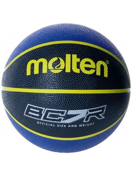 Balón molten baloncesto bcr2 talla 7 azul/negro