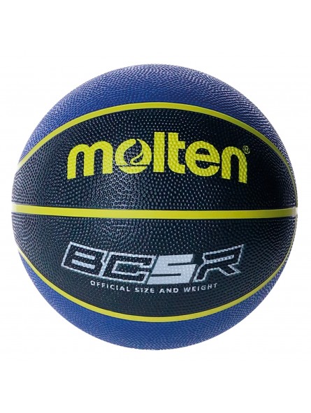 Balón molten baloncesto bcr2 talla 5 azul/negro