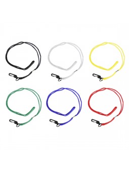 Lote 12 correas para silbato 50cm con agarre de plástico